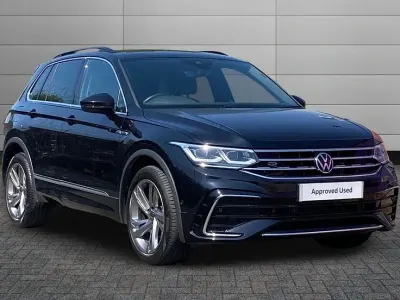 Used VW Tiguan R-line Edition 150 HP (110 kW) 2023 Black SUV