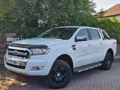 Used Ford Ranger Limited 2017 White Pickup
