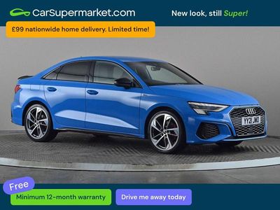 Used Audi A3 Advanced 2021 Blue Sedan