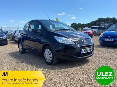 Used Ford Ka S 69 HP (50 kW) 2013 Black Hatchback