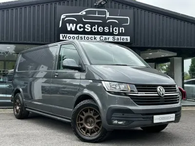 Used VW T6.1 Highline 204 HP (150 kW) 2021 Grey Van