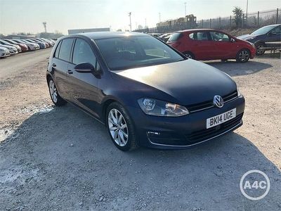 Used VW Golf VII GT 2014 Blue Hatchback