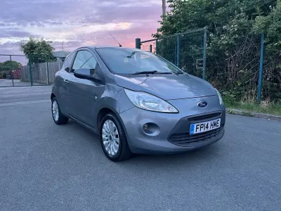 Used Ford Ka Zetec 69 HP (50 kW) 2014 Silver Hatchback