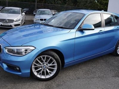 Used BMW 116 Basis 116 HP (85 kW) 2019 Blue Hatchback