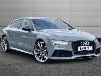 Used Audi RS7 Performance 605 HP (444 kW) 2018 Nardo grey Hatchback