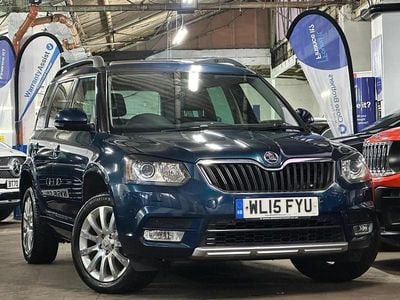 Blue Used 2015 Skoda Yeti SE L SUV | £6,495 (Fair price)