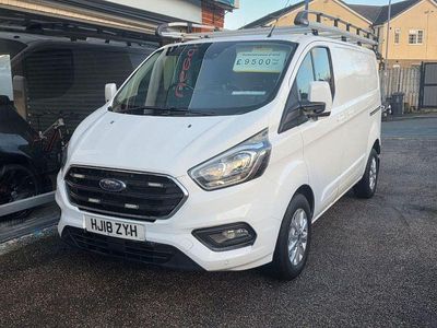Used Ford Transit Custom Limited 130 HP (95 kW) 2018 White Van