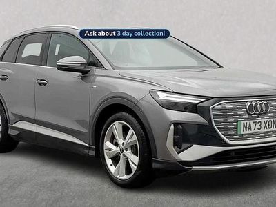 Used Audi Q4 e-tron S-Line 150 kW (204 HP) 2023 Grey SUV