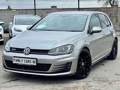 Used VW Golf VII GTD 184 HP (135 kW) 2016 Silver Hatchback