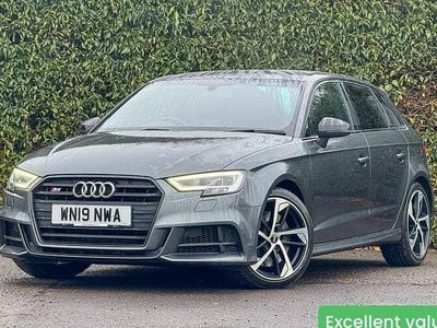 Grey Used 2019 Audi S3 Sportback Black Edition Hatchback | £19,490 (Good price)