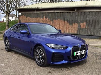 Used BMW i4 M Sport 246 kW (335 HP) 2023 Blue Sedan