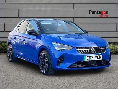 Used Vauxhall Corsa-e Elite 100 kW (136 HP) 2021 Blue Hatchback