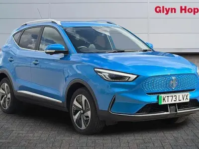 Used MG ZS Trophy Connect 114 kW (156 HP) 2022 Blue SUV