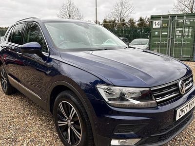 Used VW Tiguan SE 190 HP (139 kW) 2017 Blue SUV