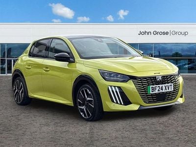 Used Peugeot e-208 GTi 114 kW (156 HP) 2024 Yellow Hatchback