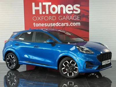 Used Ford Puma ST-Line X 125 HP (91 kW) 2020 Blue SUV