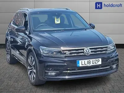 Used VW Tiguan R-line 179 HP (131 kW) 2018 Black SUV