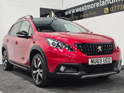 Used Peugeot 2008 GT-line 82 HP (60 kW) 2019 Red SUV