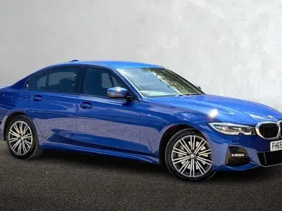 Used BMW 330e M Sport 292 HP (214 kW) 2020 Blue Sedan