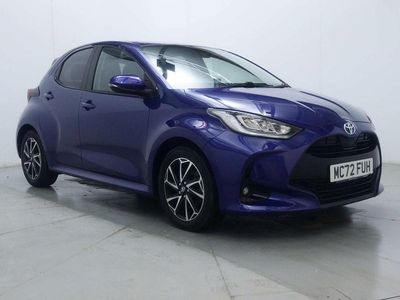 Used Toyota Yaris Hybrid Design 116 HP (85 kW) 2023 Blue Hatchback