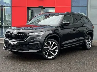 Used Skoda Kodiaq SportLine 142 HP (104 kW) 2022 Black SUV