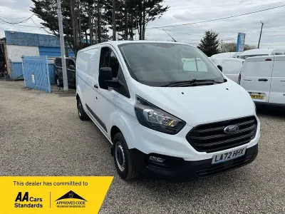 Used Ford Transit Custom 130 HP (95 kW) 2022 White Van