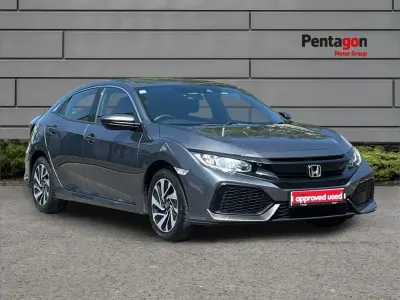 Used Honda Civic SE 127 HP (93 kW) 2018 Grey Hatchback