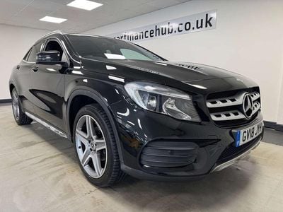 Used Mercedes GLA200 AMG line 136 HP (100 kW) 2018 Black SUV
