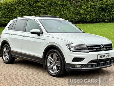 Used VW Tiguan SEL 150 HP (110 kW) 2018 White SUV