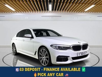 White Used 2019 BMW 530e M Sport Sedan | £18,099 (Good price)