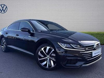 Used VW Arteon R-line 187 HP (137 kW) 2017 Black Hatchback