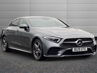 Selenite grey Used 2019 Mercedes CLS400 AMG line Sedan | £27,795 (Fair price)