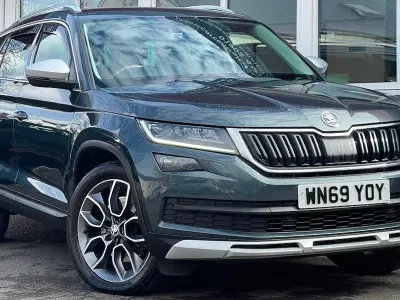 Used Skoda Kodiaq Scout 4x4 190 HP (139 kW) 2019 Grey SUV