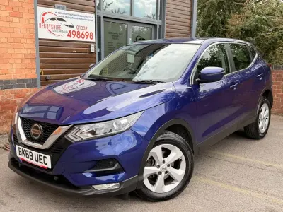 Used Nissan Qashqai Acenta 115 HP (84 kW) 2018 Blue SUV