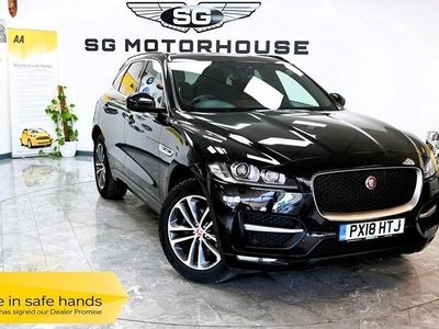 Used Jaguar F-Pace R-Sport 240 HP (176 kW) 2018 Black SUV
