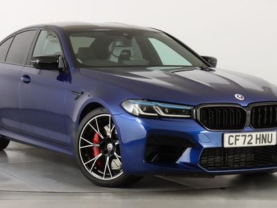 Used BMW M5 Competition Edition 625 HP (459 kW) 2022 Blue Sedan