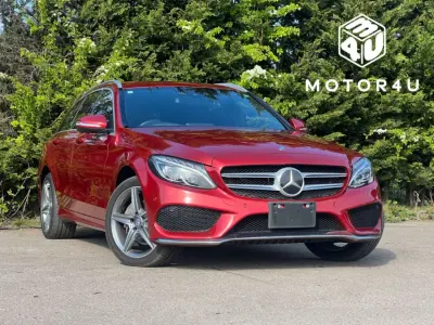 Used Mercedes C200 Edition 184 HP (135 kW) 2014 Red Estate