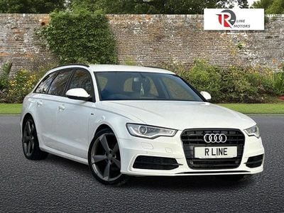 White Used 2013 Audi A6 Black Edition Estate | £8,895 (A bit pricey)
