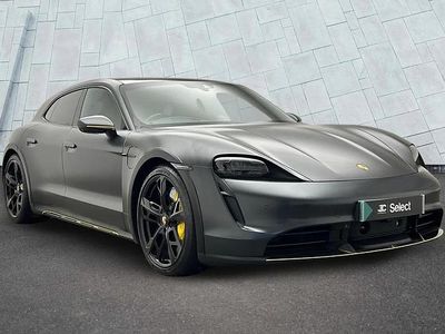 Grey Used 2021 Porsche Taycan Cross Turismo Estate | £67,495 (A bit pricey)