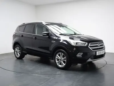 Used Ford Kuga Titanium 150 HP (110 kW) 2018 Black SUV