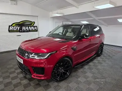 Używany Land Rover Range Rover Sport HSE 306 KM (225 kW) 2018 Czerwony SUV