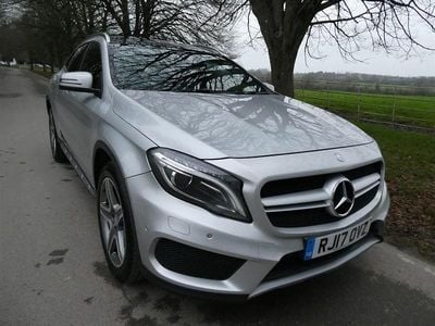 Silver Used 2017 Mercedes GLA220 AMG line SUV | £9,490 (Fair price)
