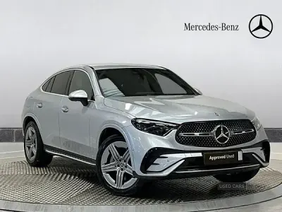 Used Mercedes GLC300 AMG Line Premium 258 HP (189 kW) 2024 Silver Coupe