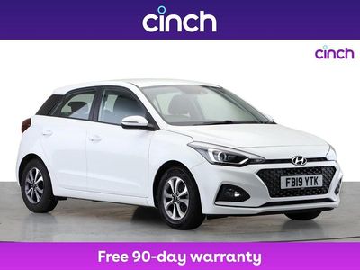 White Used 2019 Hyundai i20 SE Hatchback | £9,349 (Fair price)