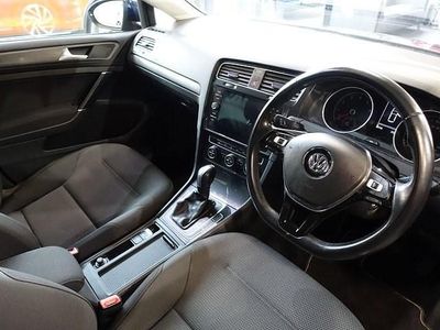 Used VW Golf VII Edition 150 HP (110 kW) 2020 Blue Hatchback
