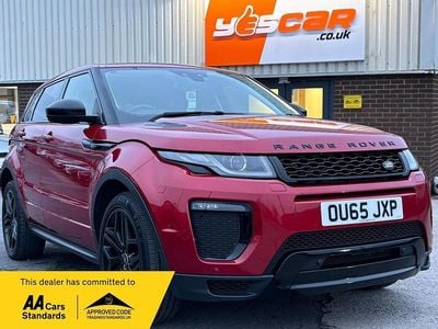 Begagnad Land Rover Range Rover evoque HSE Dynamic 2016 Röd Kombi