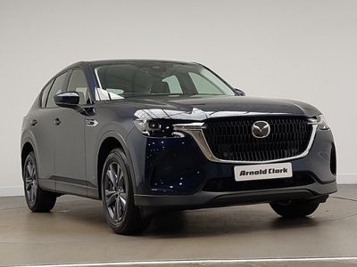 Blue New 2025 Mazda CX-60 Exclusive-Line SUV | £46,498