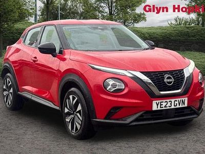 Red Used 2023 Nissan Juke Acenta SUV | £12,696 (Fair price)