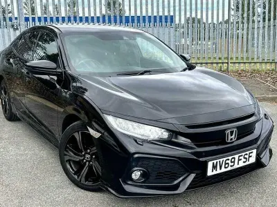 Used Honda Civic Sport 182 HP (133 kW) 2019 Black Hatchback