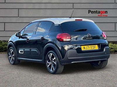 Used Citroën C3 PureTech 81 HP (59 kW) 2021 Black Hatchback